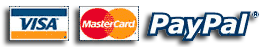 Visa MasterCard PayPal